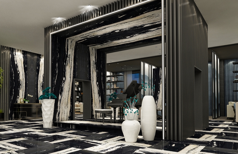 Black Horse Lobby Mermer Uygulama