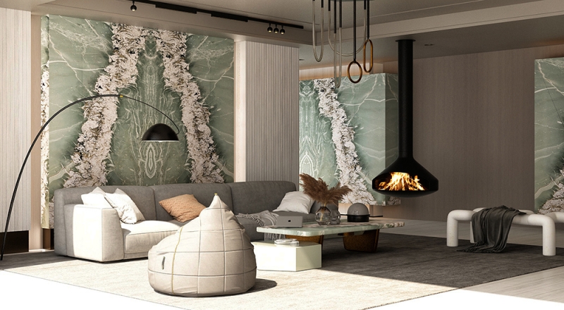 Green Butterfly Mermer Uygulama